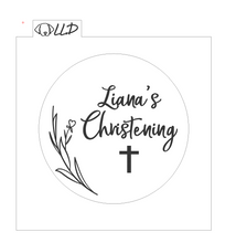 Load image into Gallery viewer, Custom Name with Christening Embosser or Debosser
