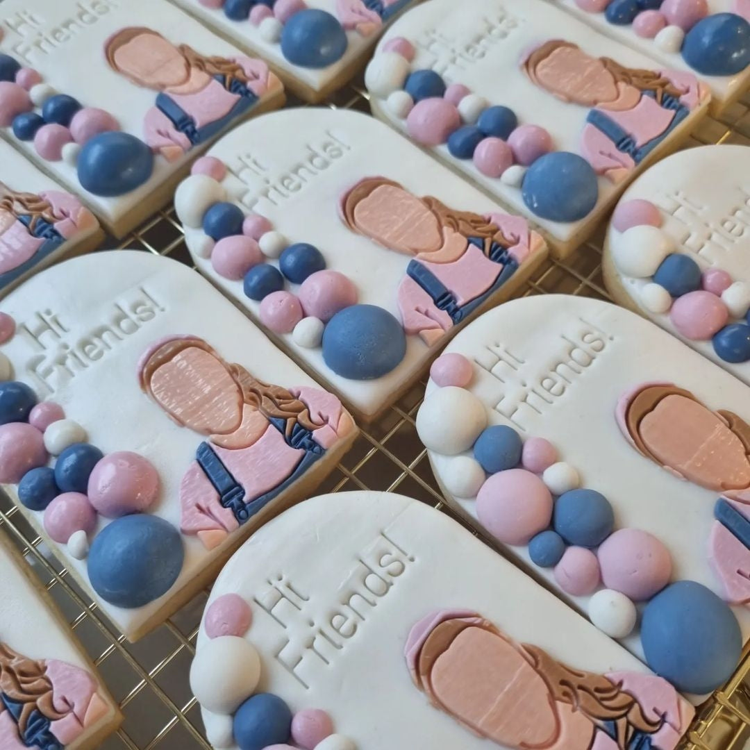 Miss Rachel Fondant debosser