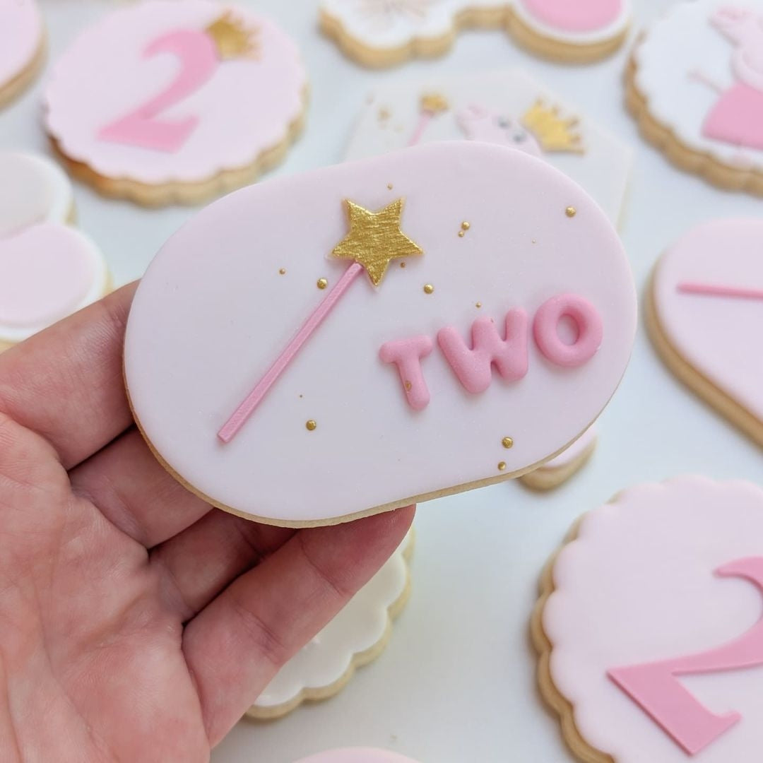 Fairy Wand Fondant debosser