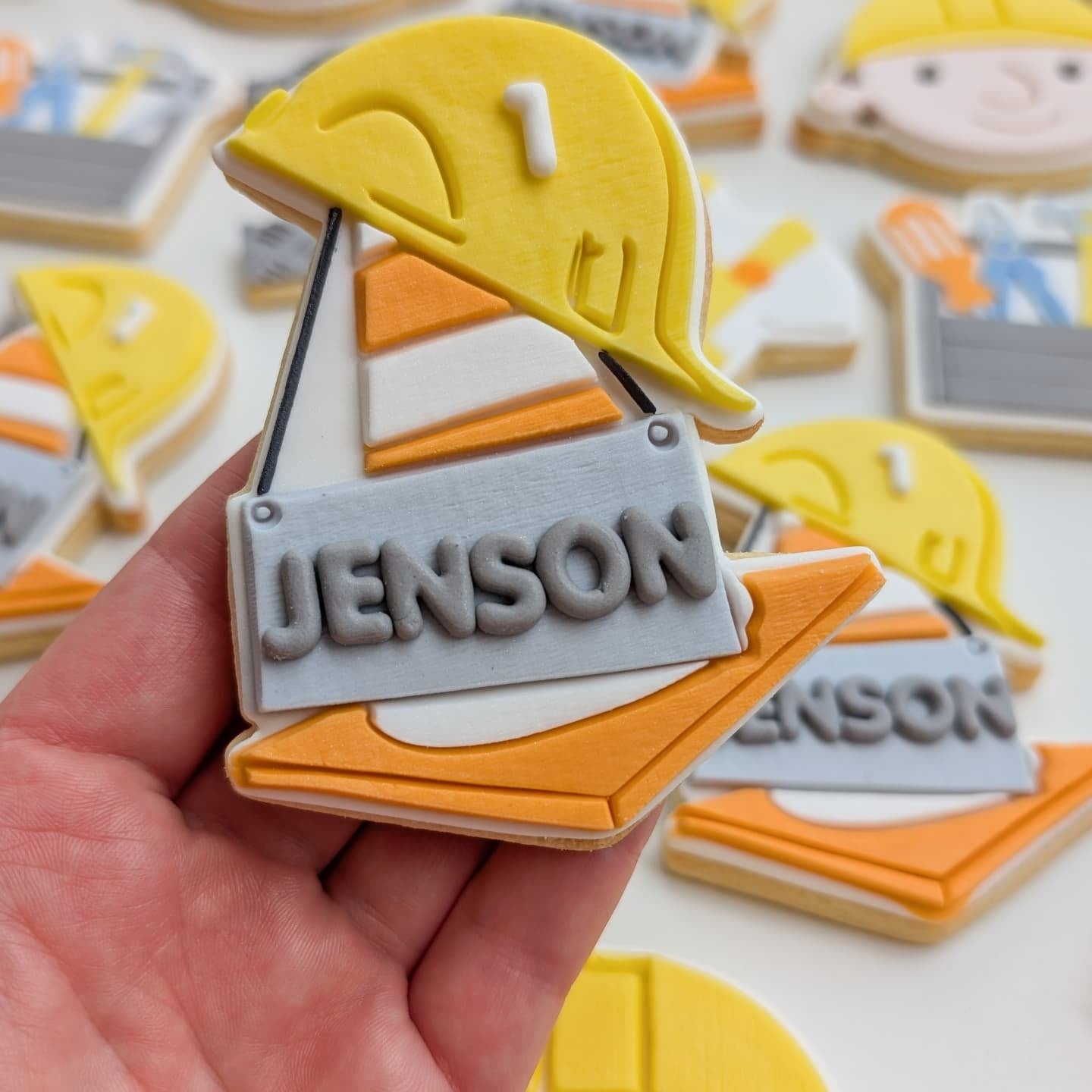 Construction Sign Debosser and Cutter