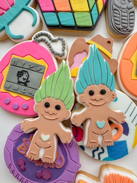 Troll Doll debosser and cutter STL File or physical procuct available