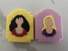 Load image into Gallery viewer, Princess silhouette Fondant debosser
