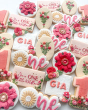 Load image into Gallery viewer, She is One Little Wildflower Fondant debosser
