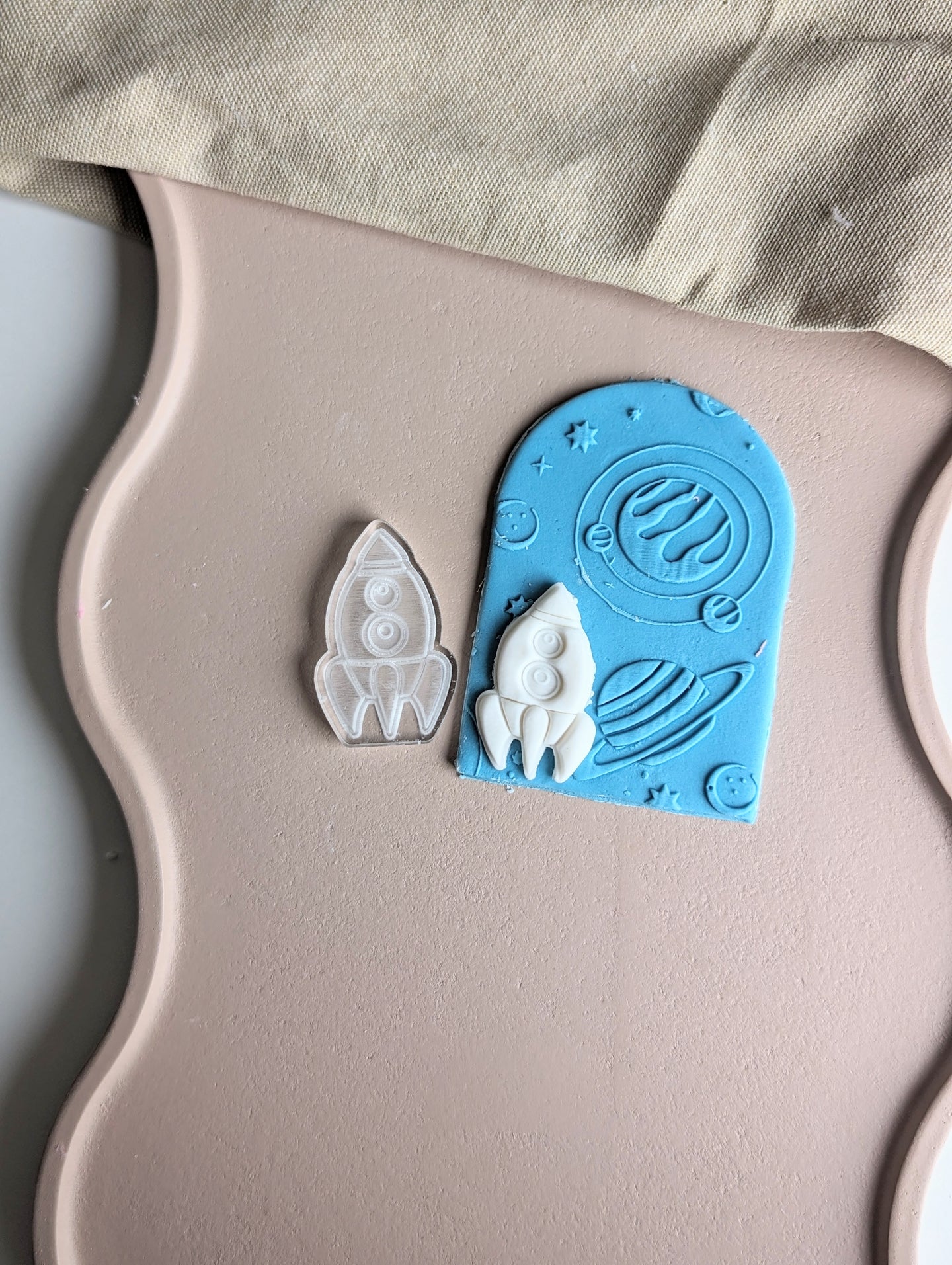Rocket Ship Acrylic Mould