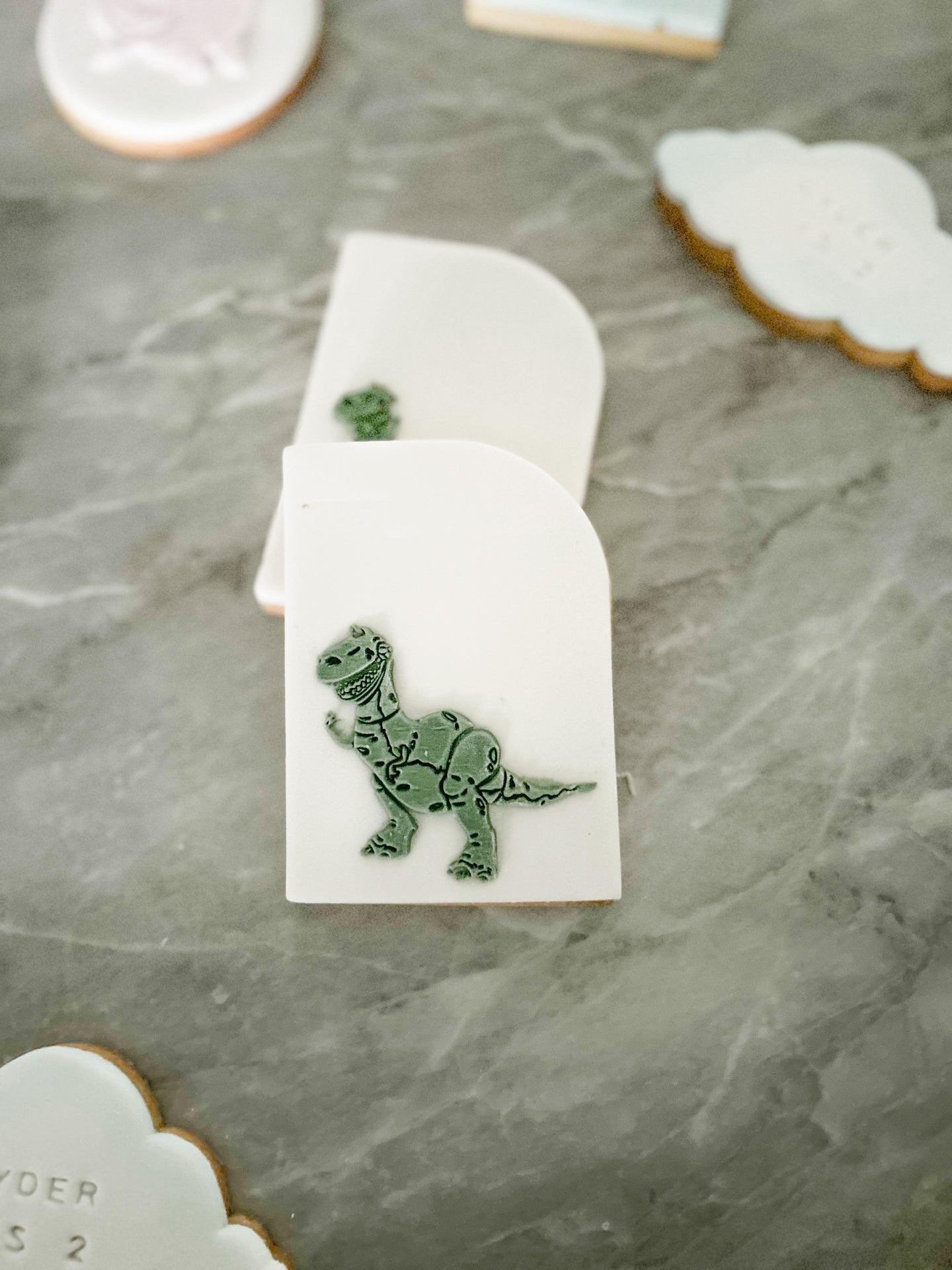 Rex Toy Story Dinosaur Fondant Debosser