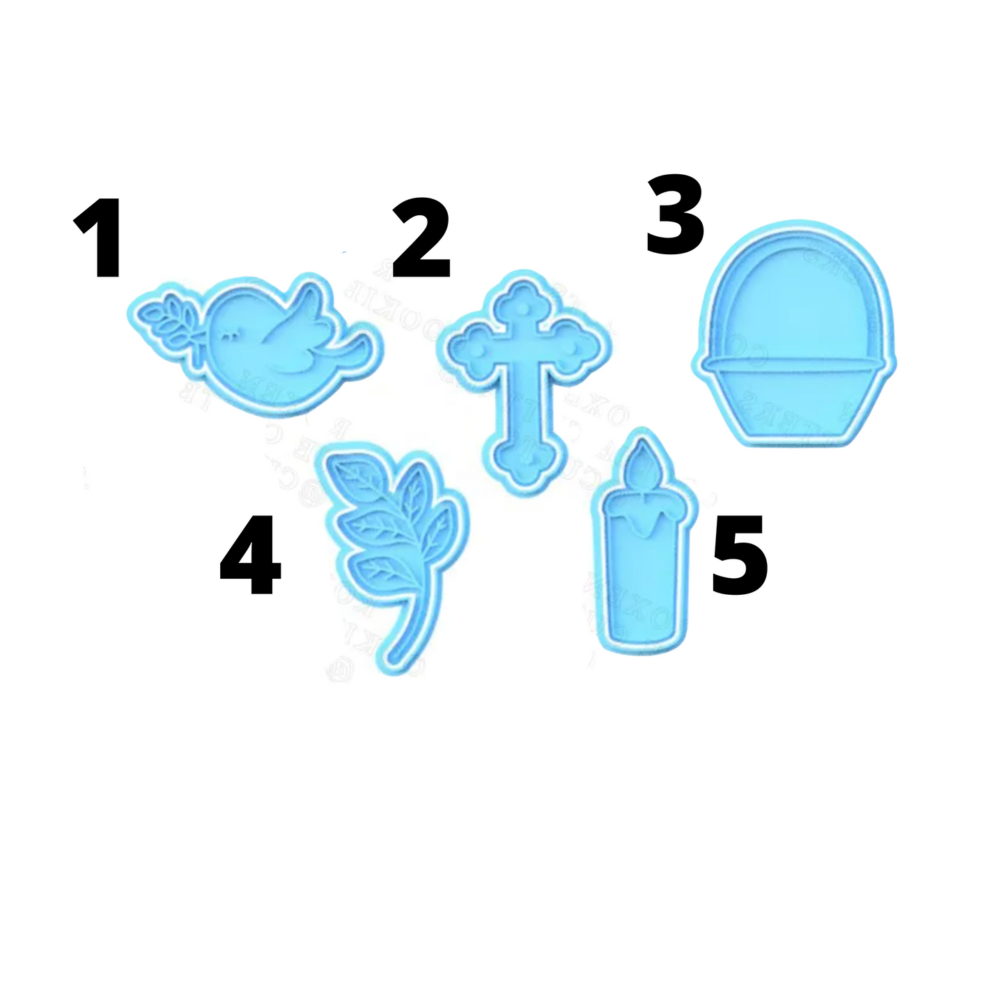 Easter theme cookie cutters