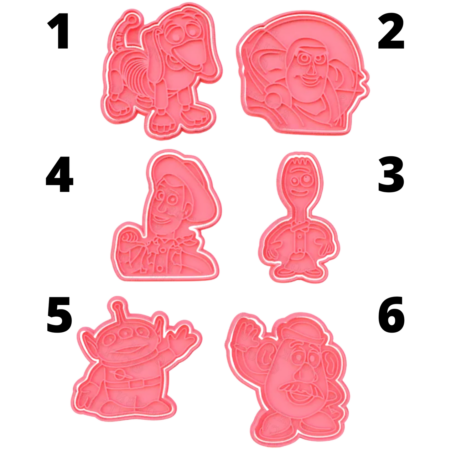 Toy Story cookie cutters