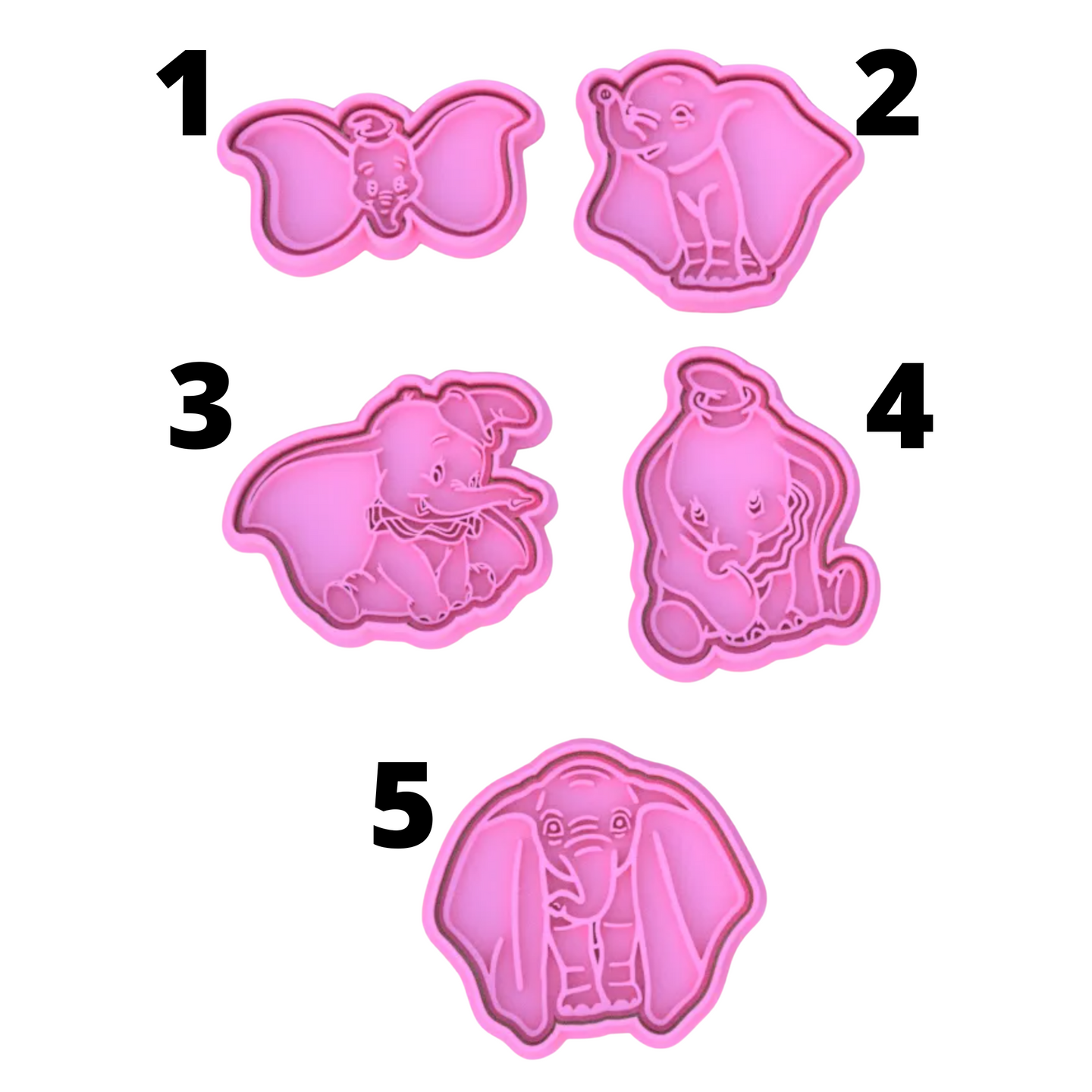 Dumbo theme cookie cutters