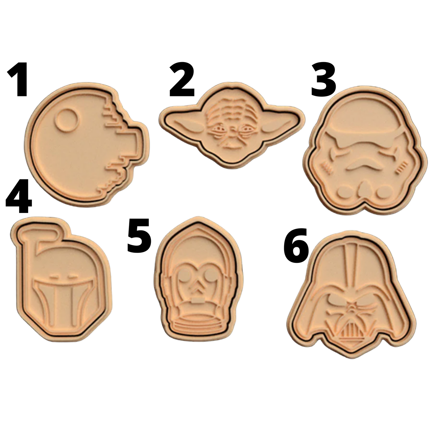 Star wars cookie cutters