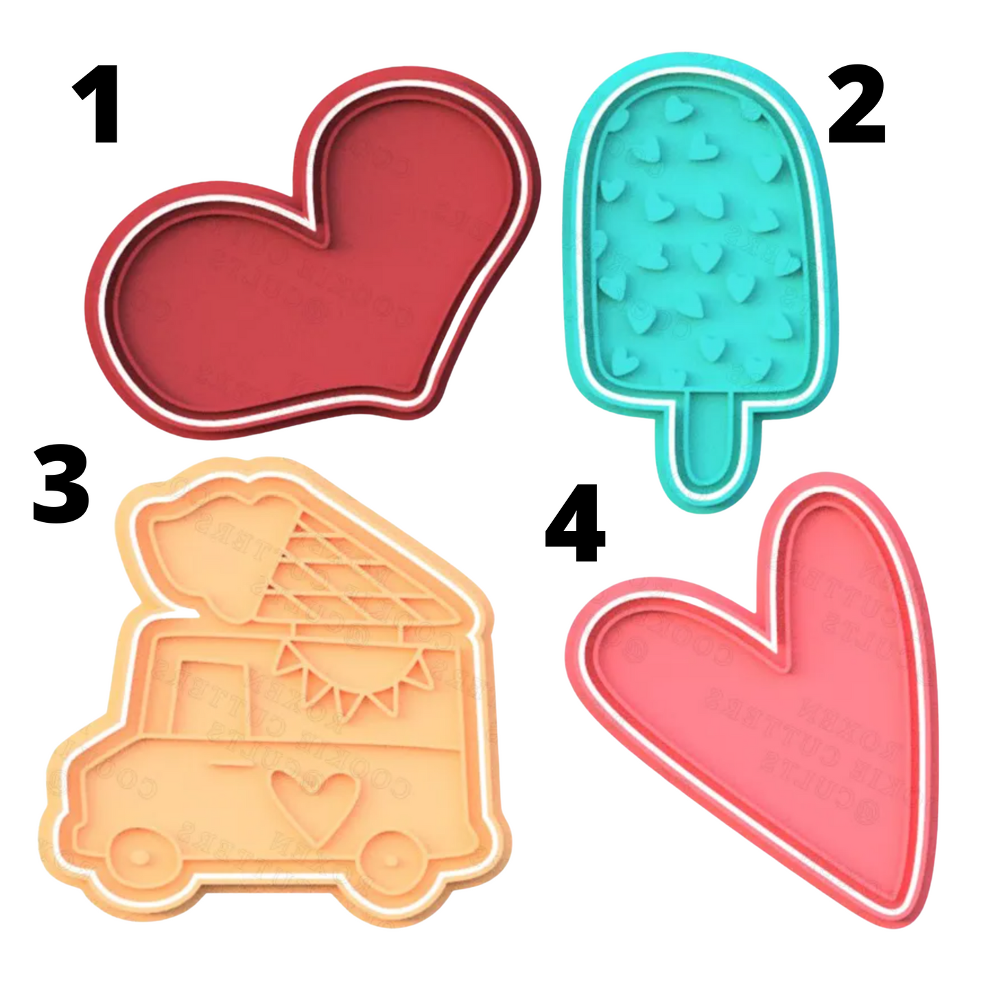 Love cookie cutters