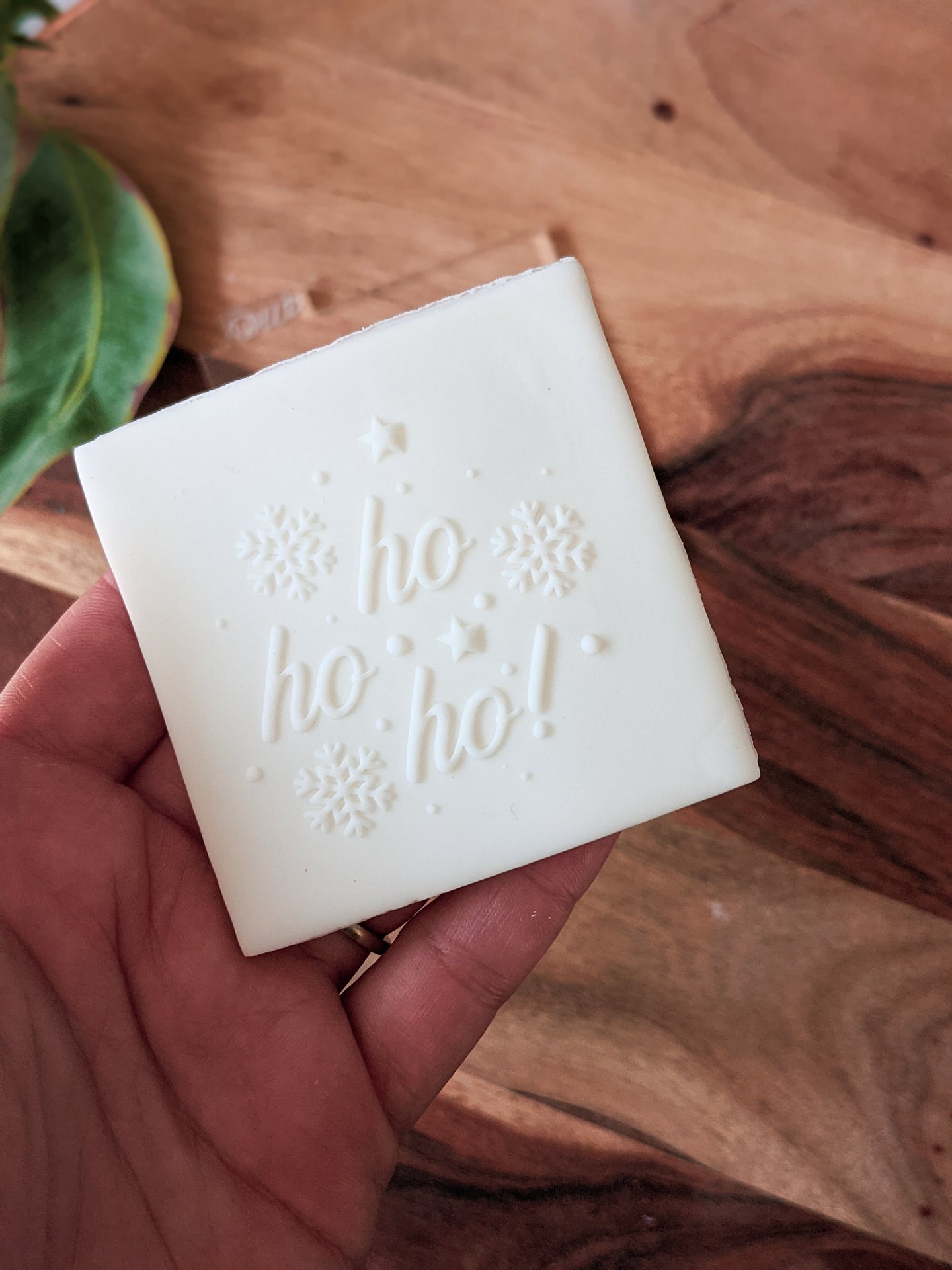Ho Ho Ho Fondant debosser