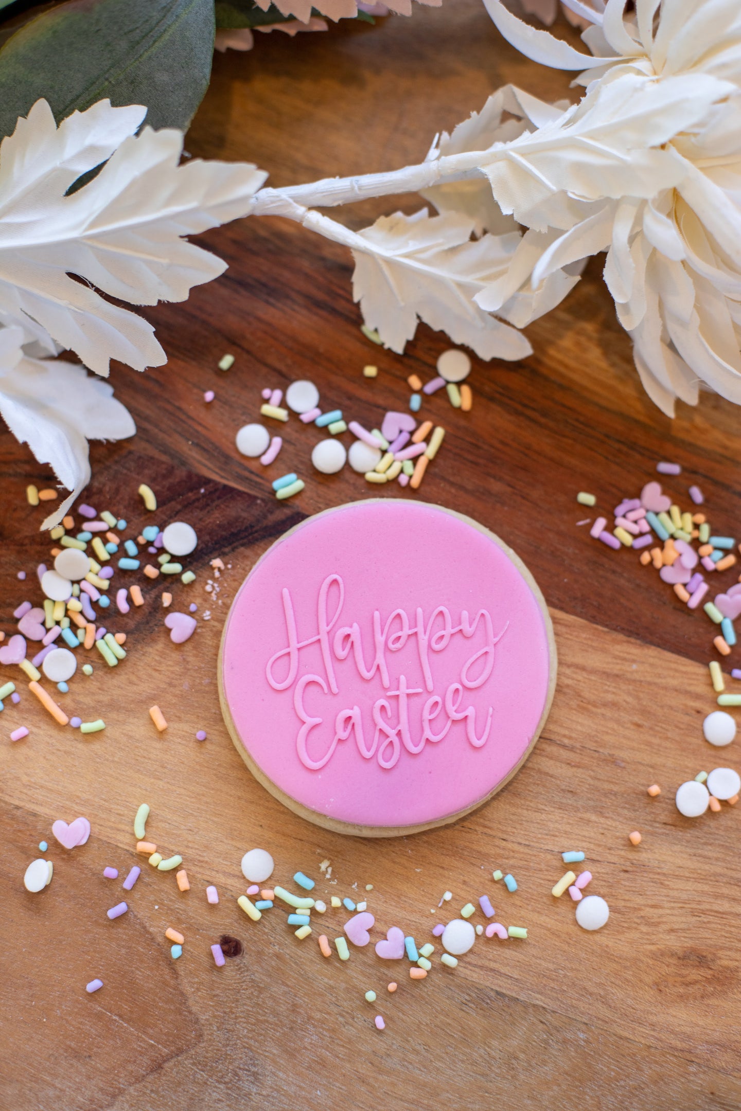 Happy Easter Fondant debosser