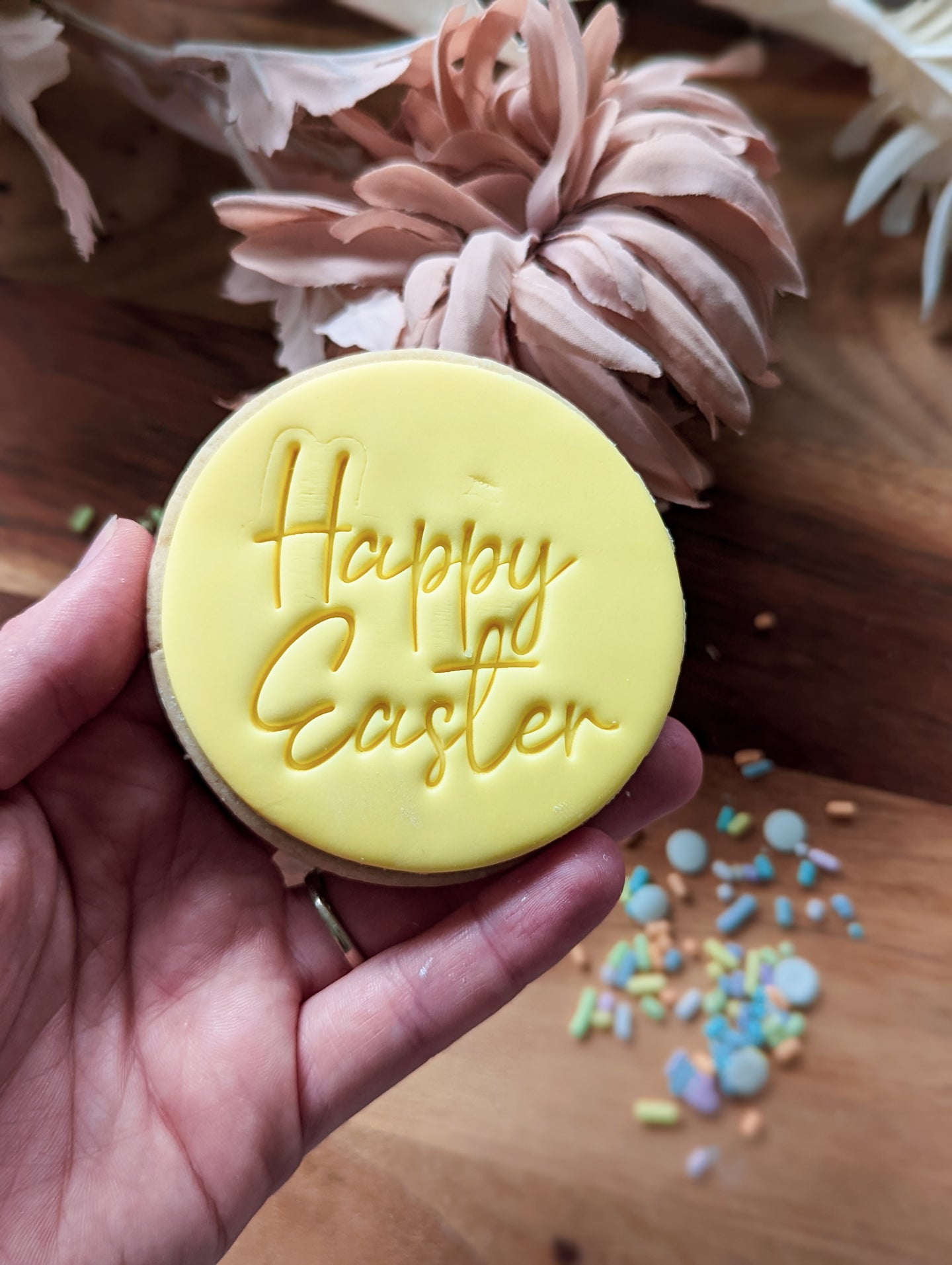 Happy Easter Fondant embosser