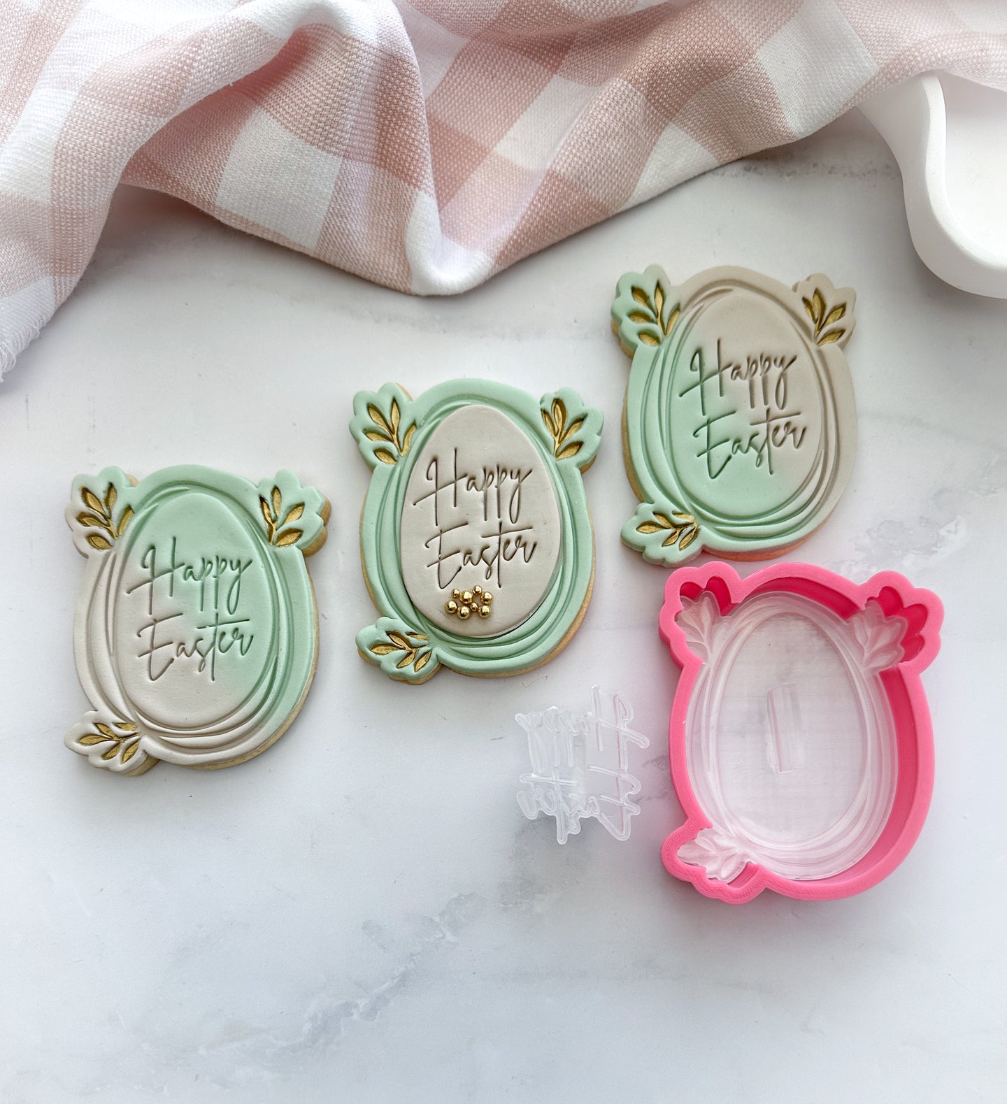 Egg Line frame stamp and Cutter