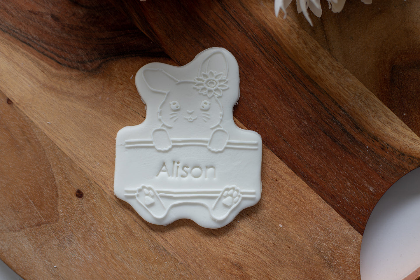 Bunny Personalise debosser and Cutter