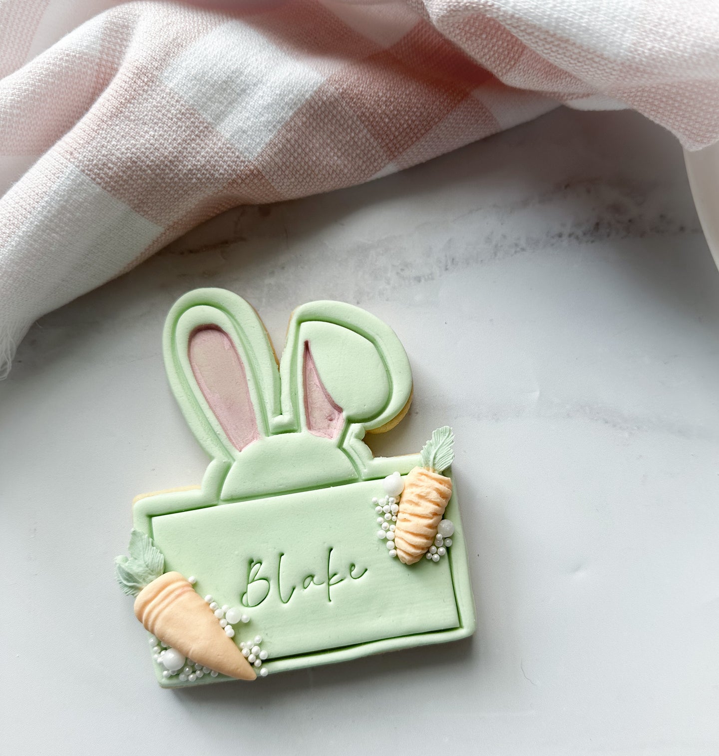Easter Ears frame stamp and Cutter