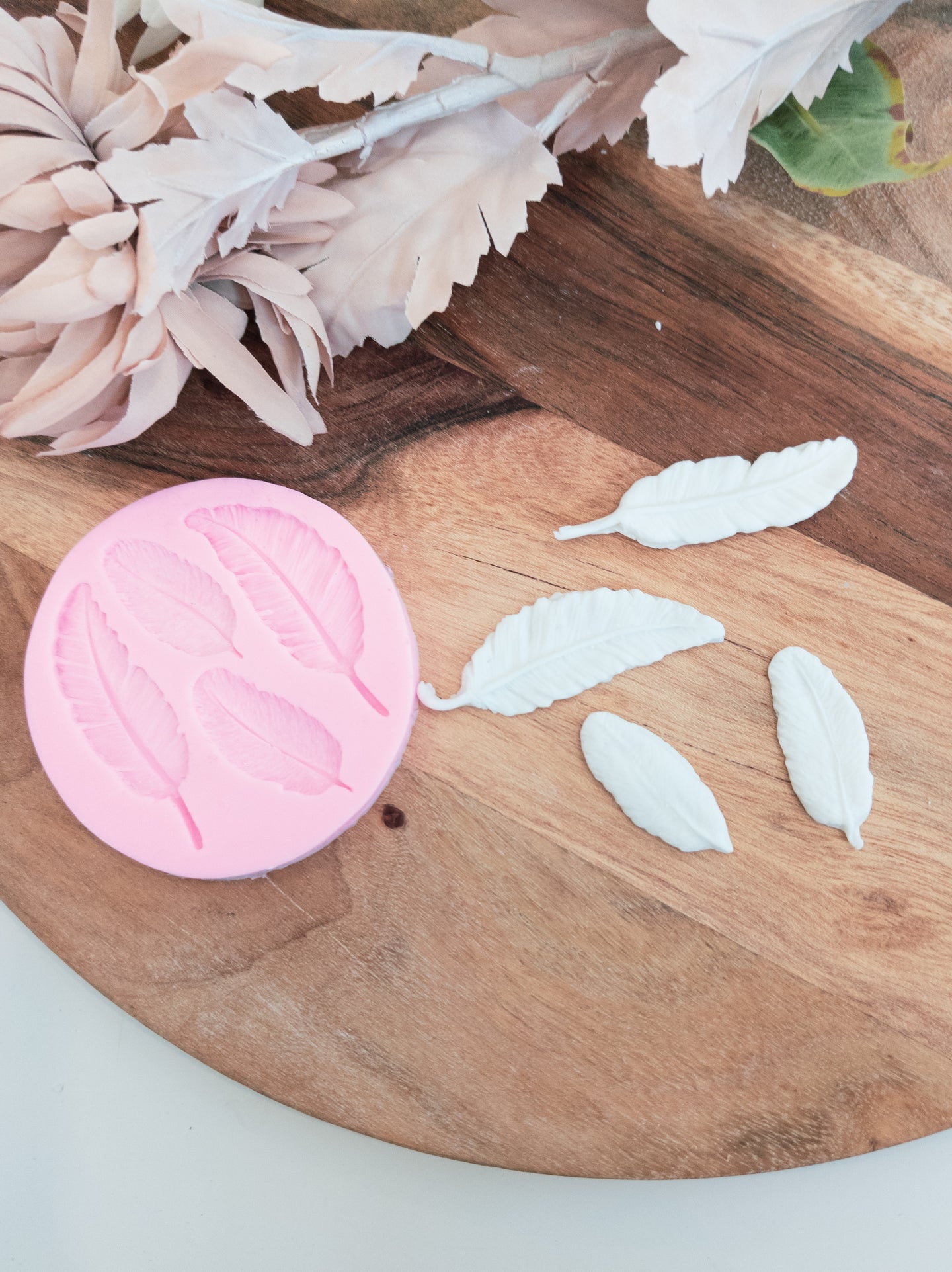 Feather Silicone Mould