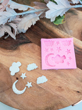 Load image into Gallery viewer, Moon &amp; Stars Silicone Mould
