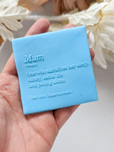 Cargar imagen en el visor de la galería, Mother Definition Fondant debosser
