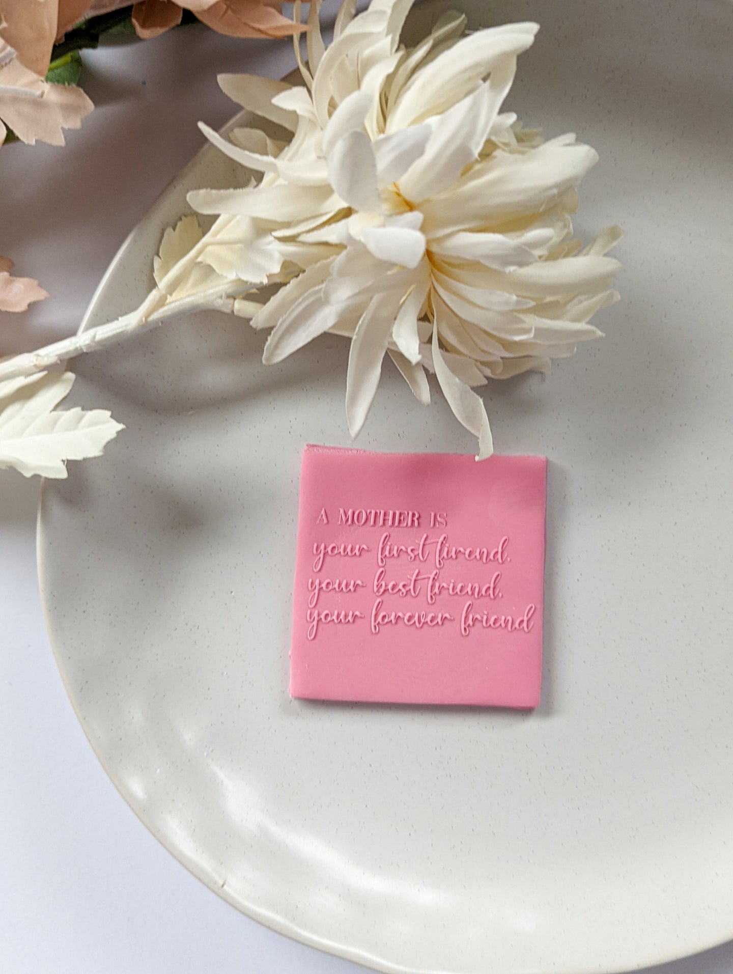 Mother Friend Fondant debosser