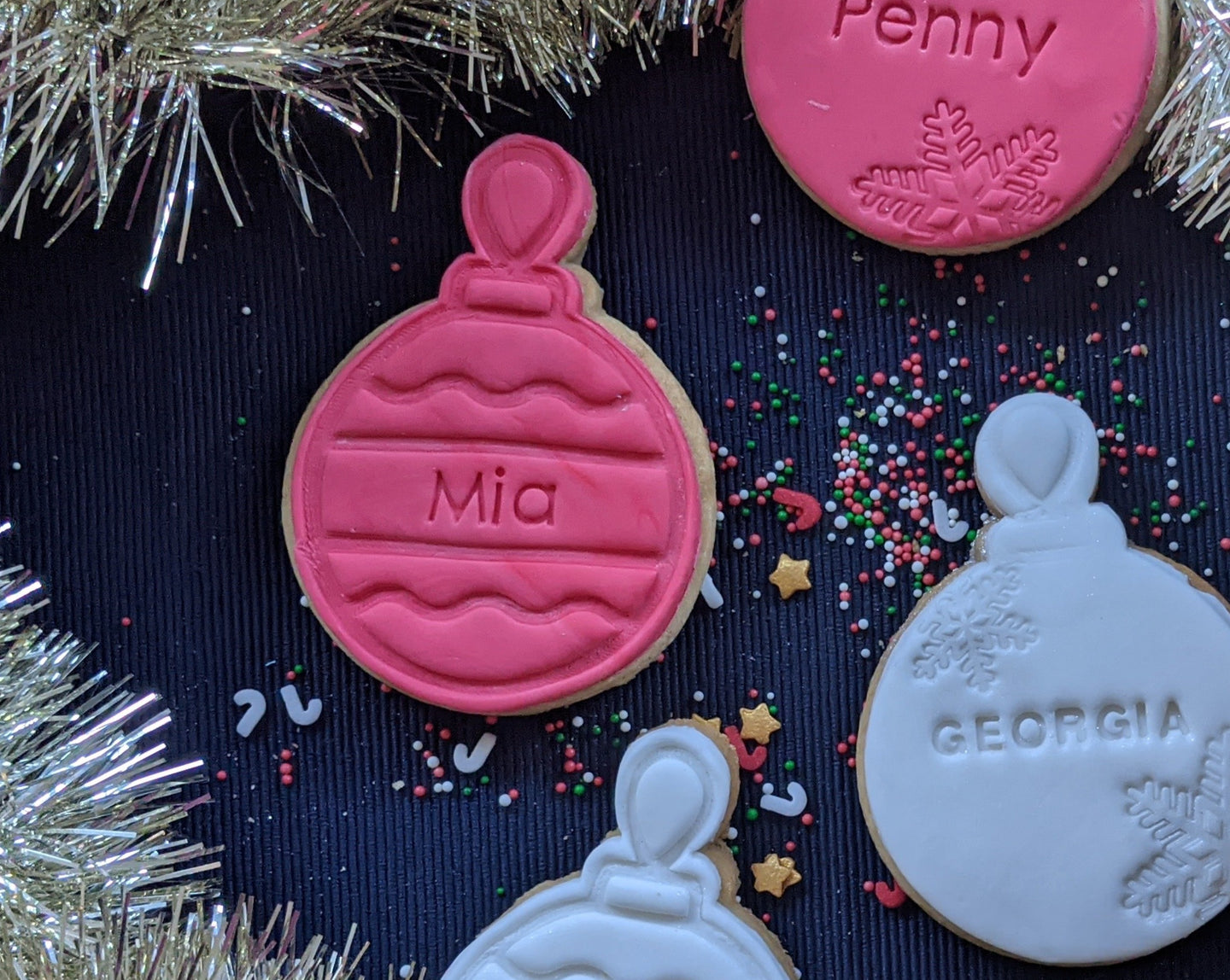 Bauble Personalise Cutter and Embosser