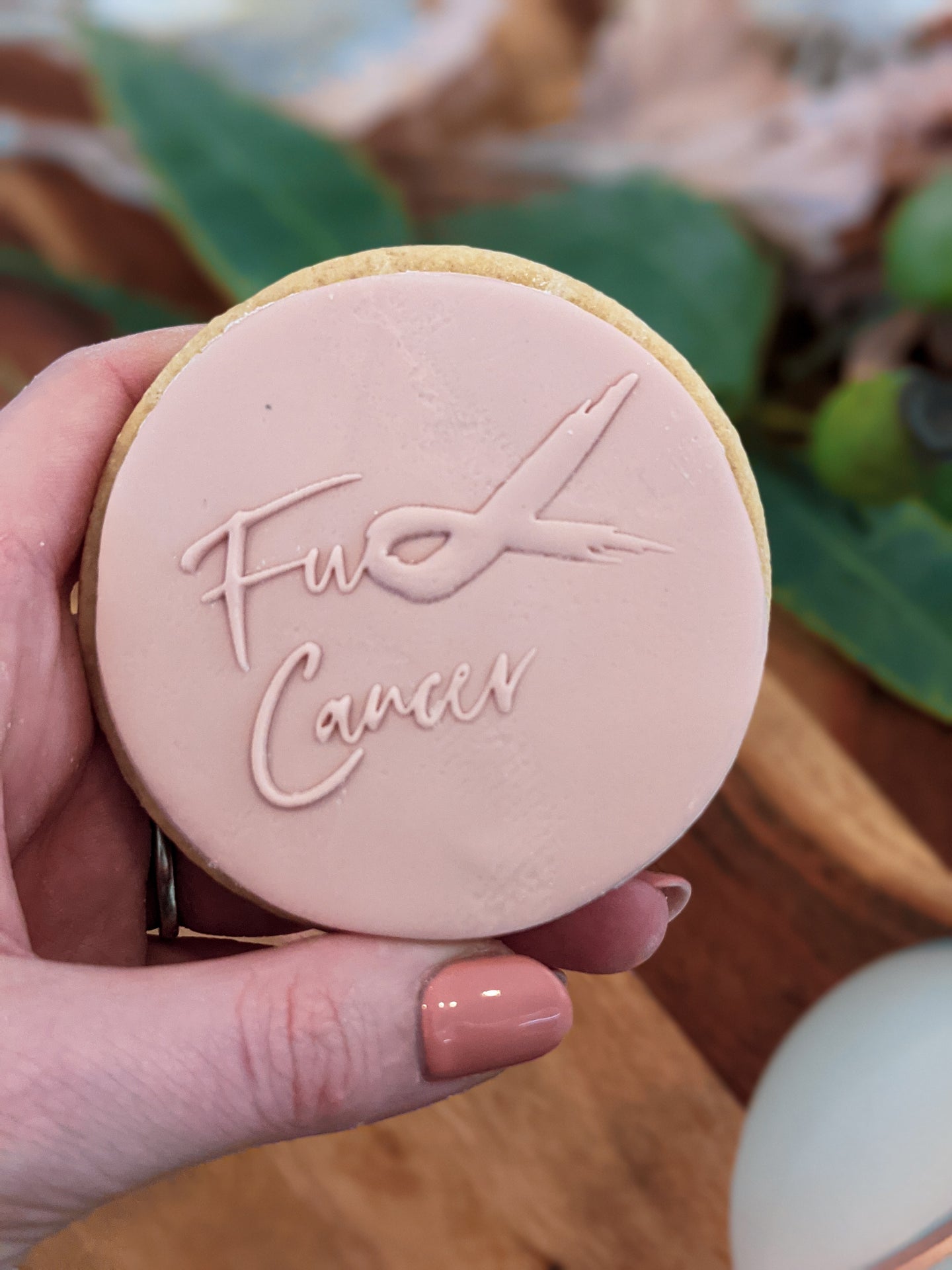 FU Cancer Fondant Debosser