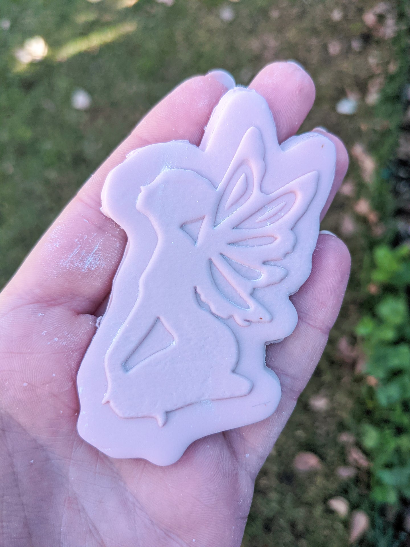 Fairy Silhouette Fondant debosser and cutter