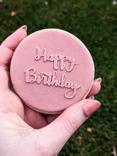 Cargar imagen en el visor de la galería, Happy Birthday Fondant debosser

