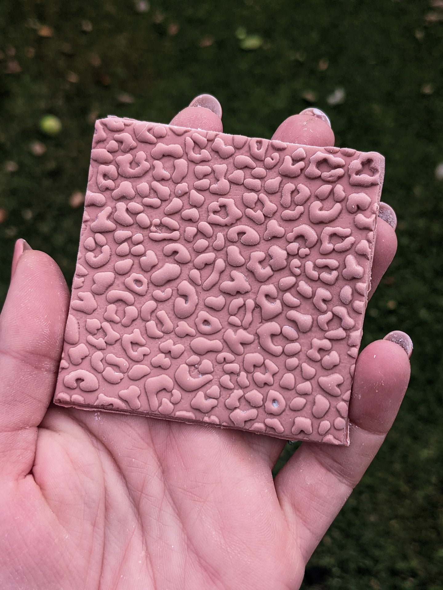 Mini Leopard Print Fondant Debosser