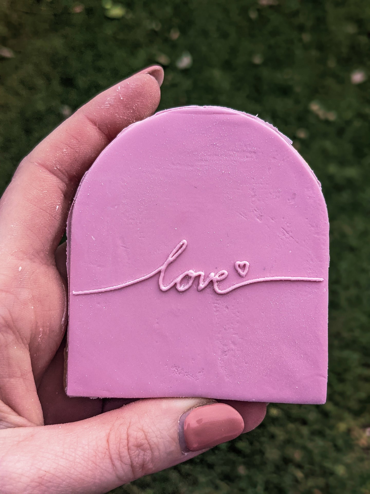 Love Fondant Debosser