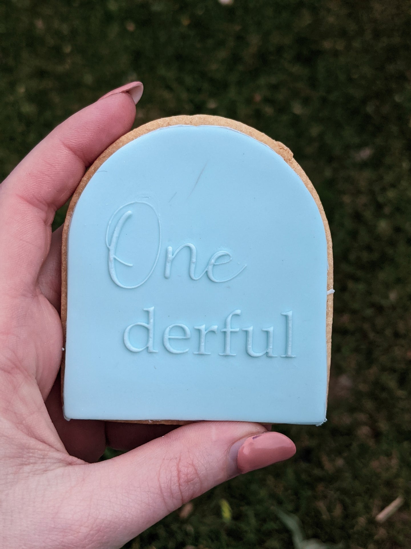 Onederful Fondant Debosser