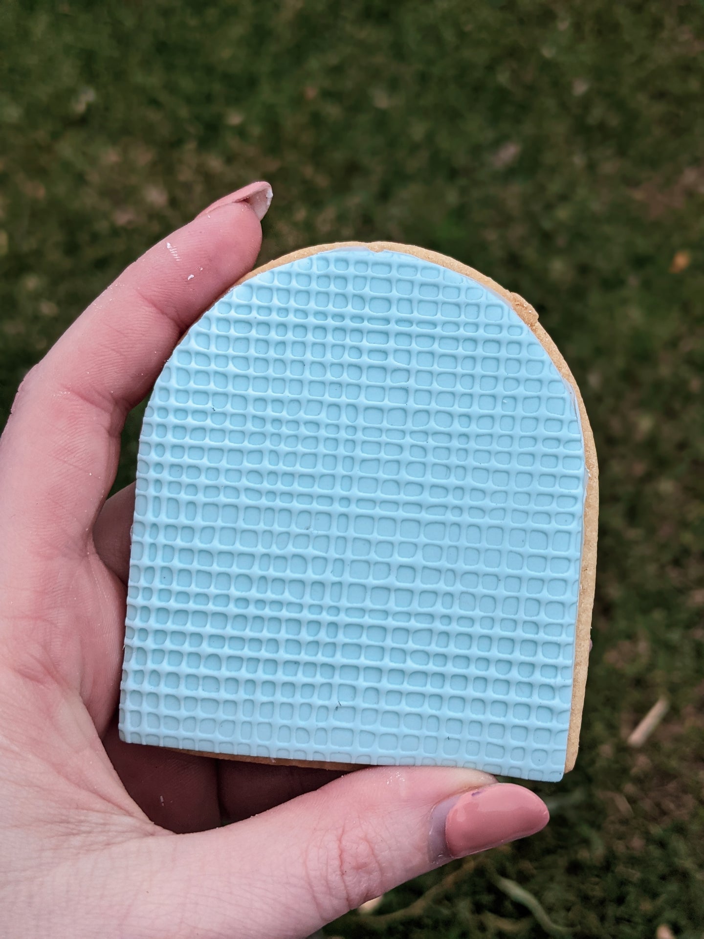Linen Pattern Fondant debosser