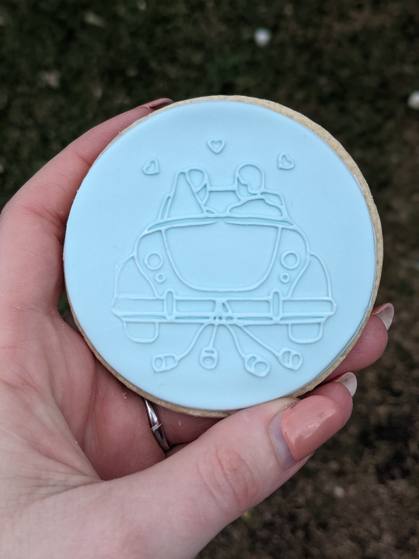 Wedding Car Fondant Debosser
