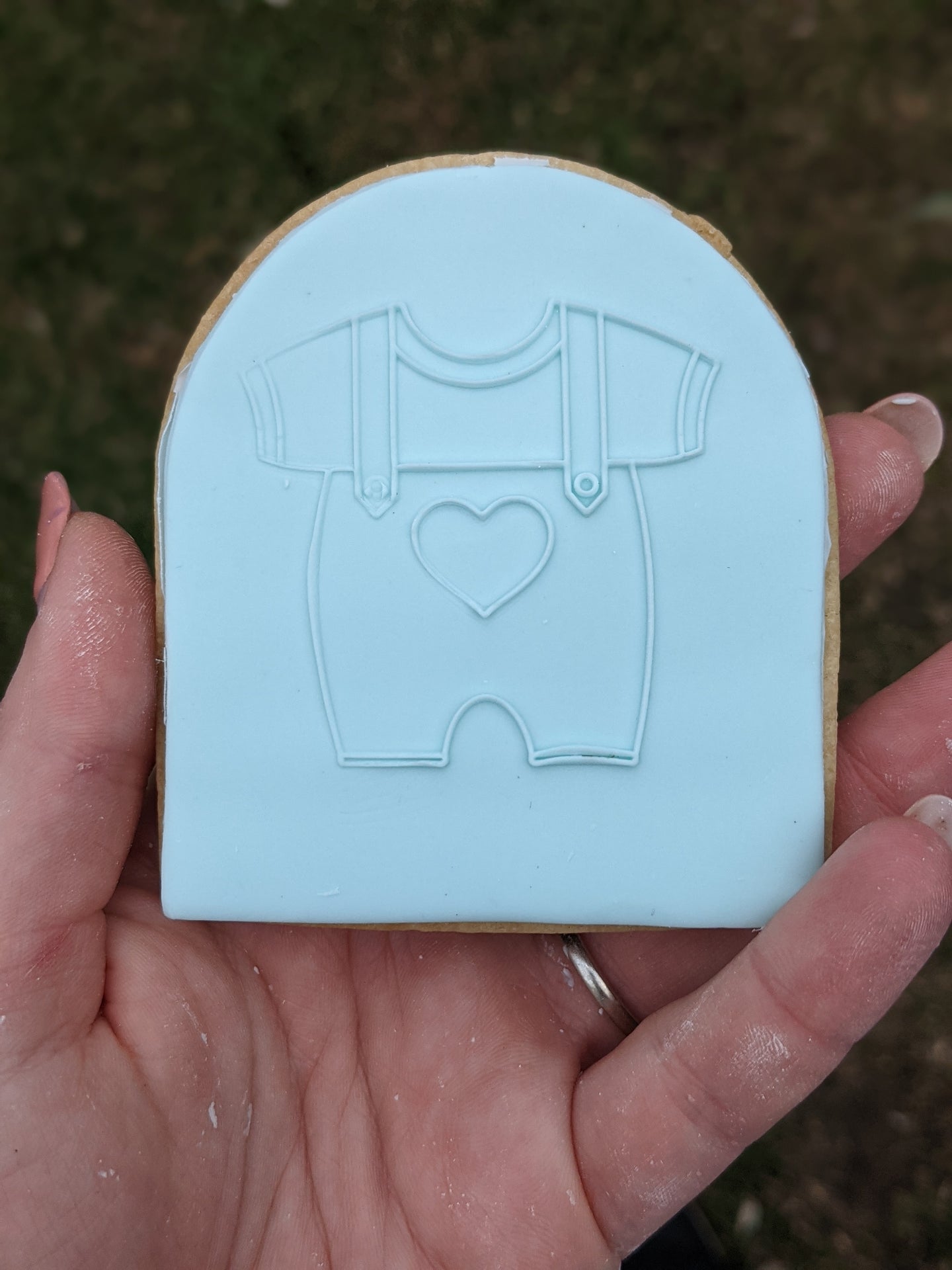 Baby Overalls  Fondant Debosser