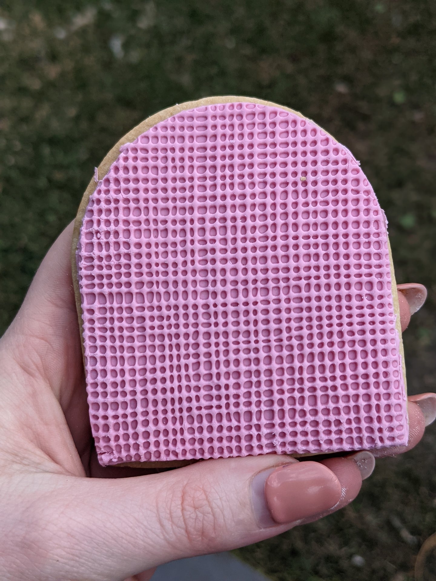 Tighter linen Pattern Fondant debosser