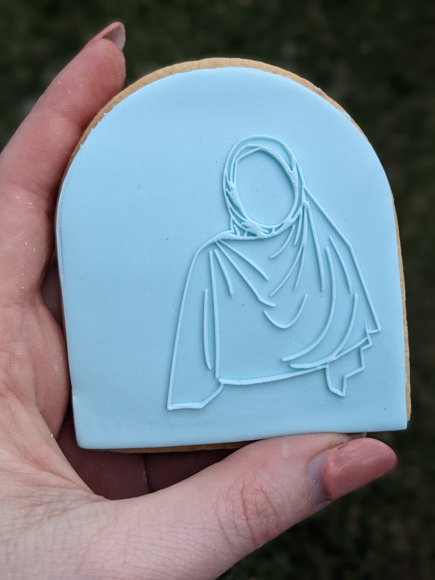 Women Outline fondant Debosser