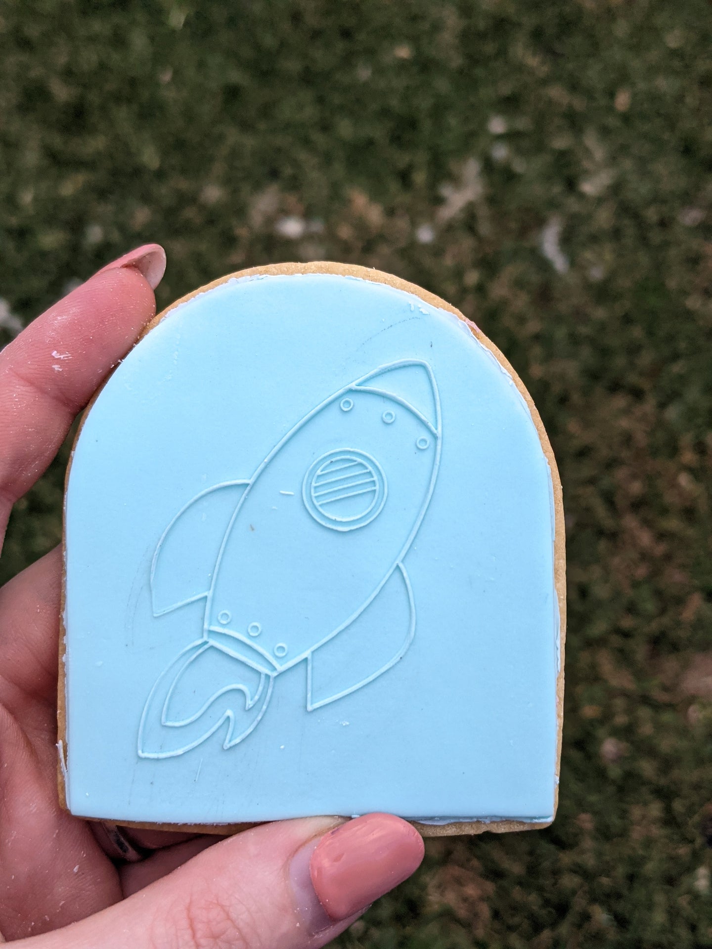Rocket fondant Debosser