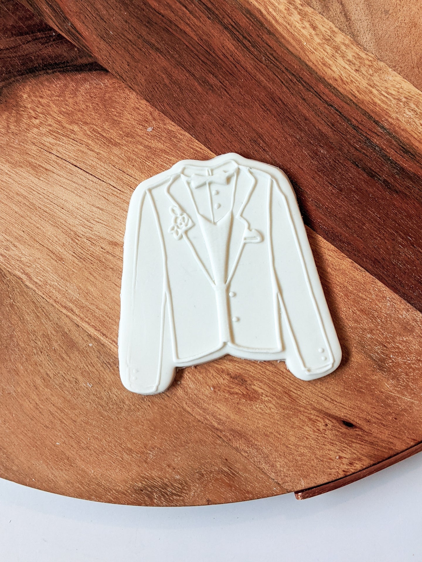Suit Jacket debosser and cutter