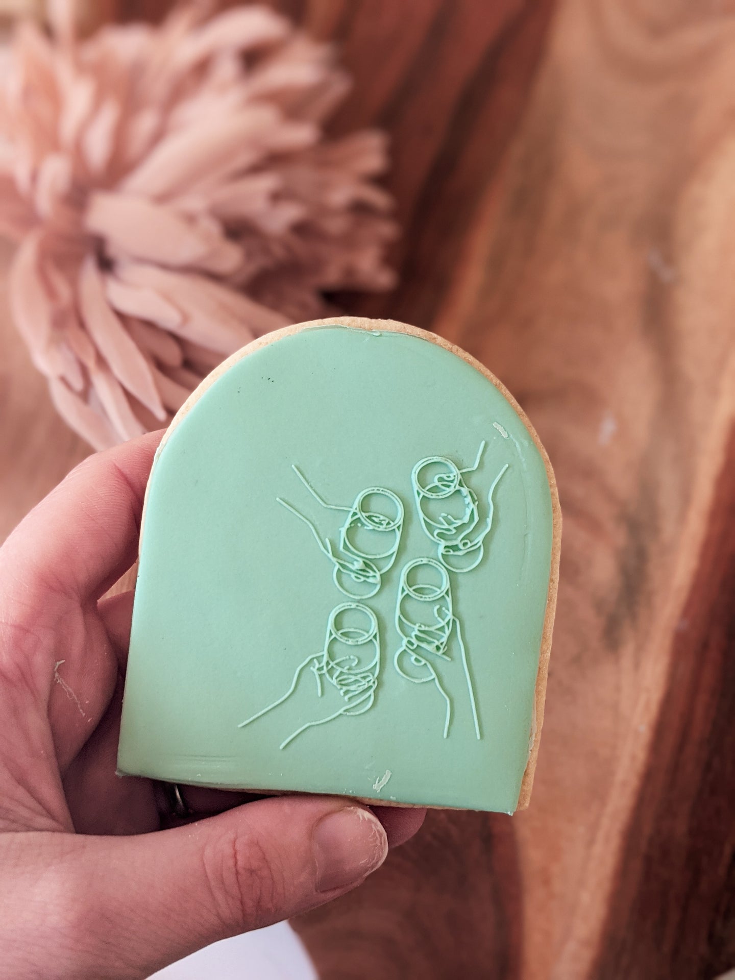 Wine Friends Fondant debosser