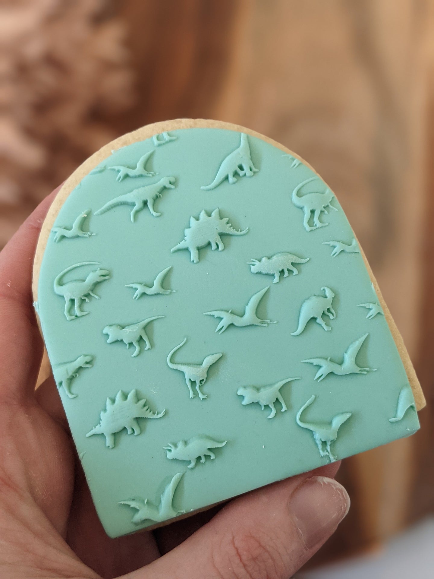 Dinosaur Pattern Fondant debosser