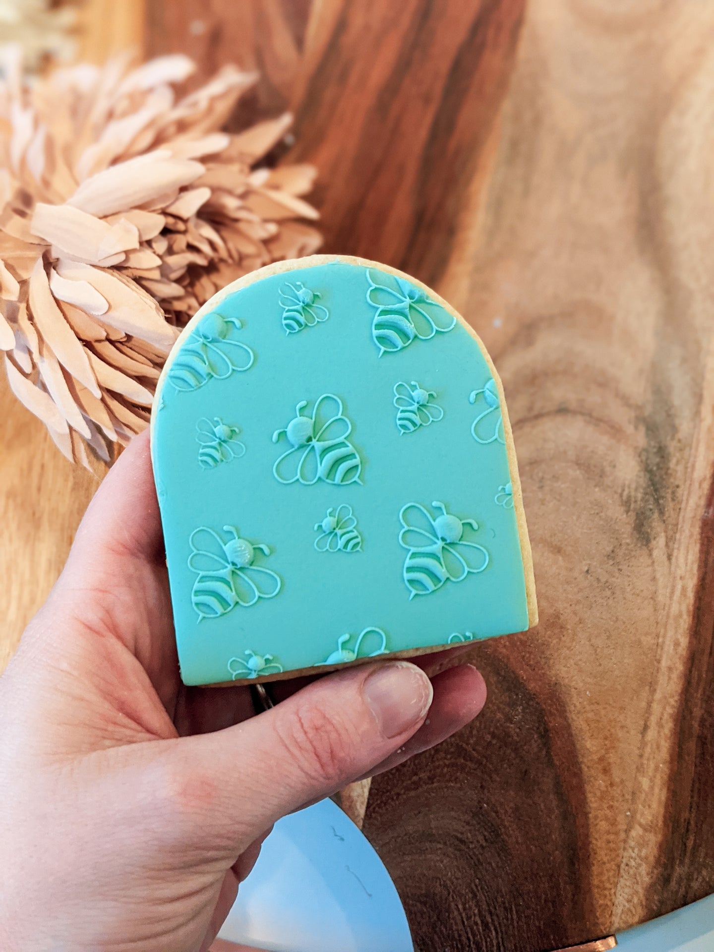 Bee Pattern Fondant Debosser