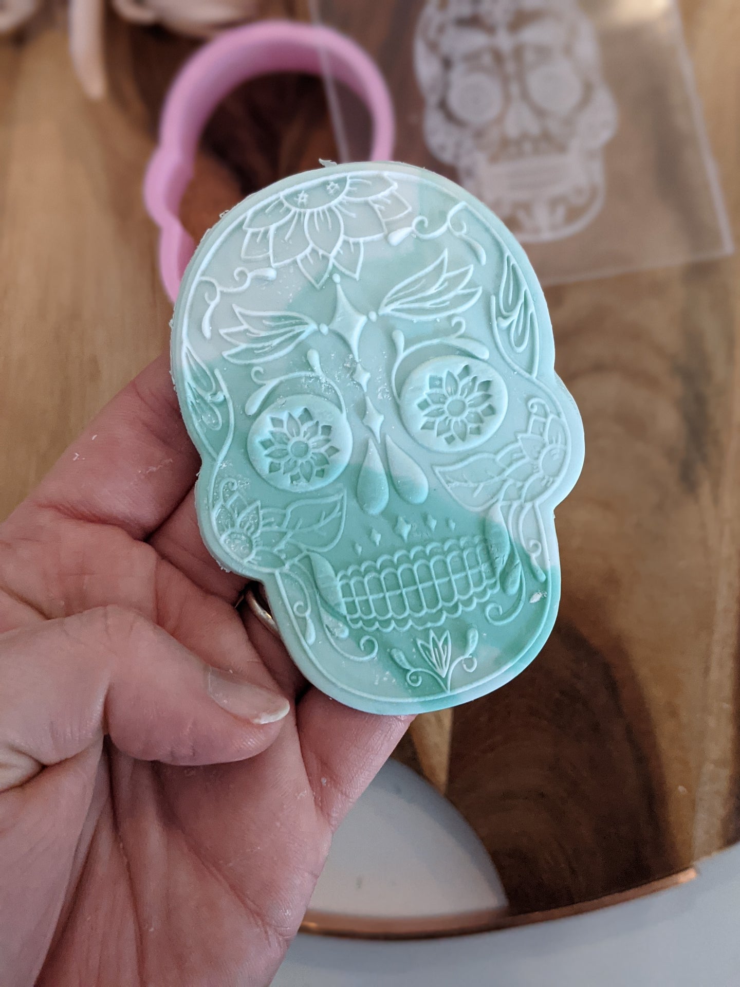 Skull debosser and cutter