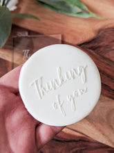 Load image into Gallery viewer, Thinking of you  Fondant debosser
