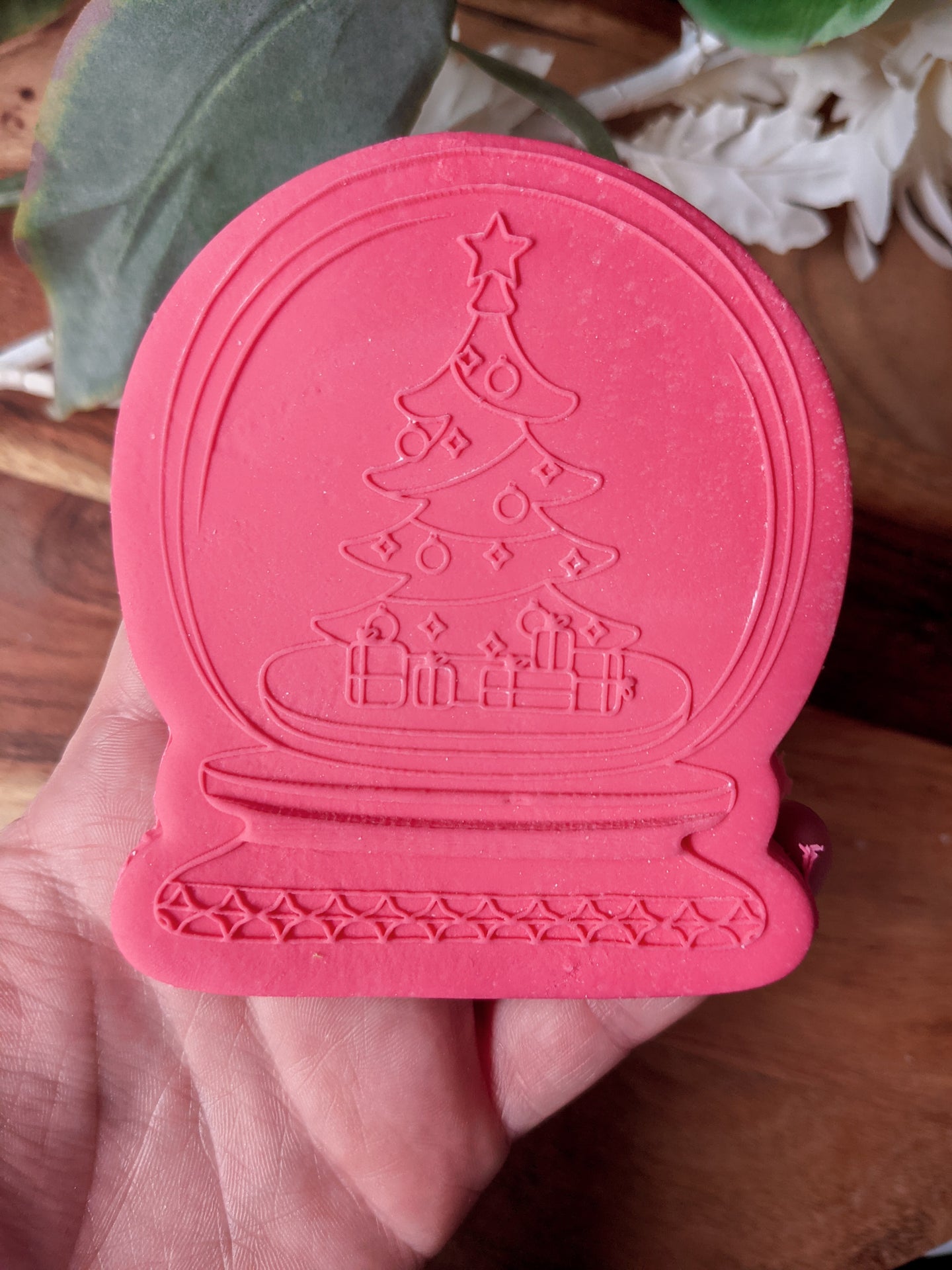 Snow Globe debosser and cutter