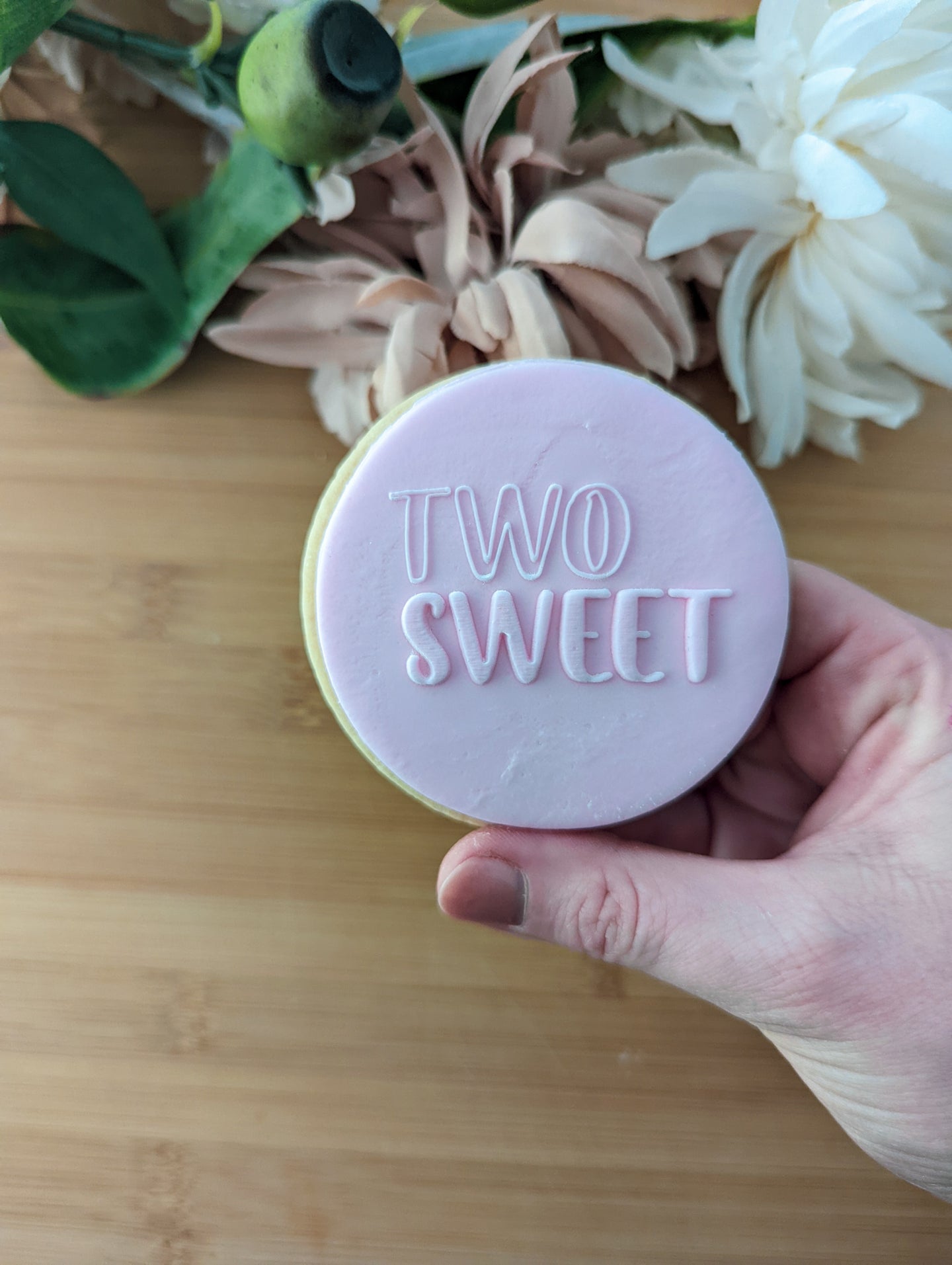 Two Sweet  Fondant debosser