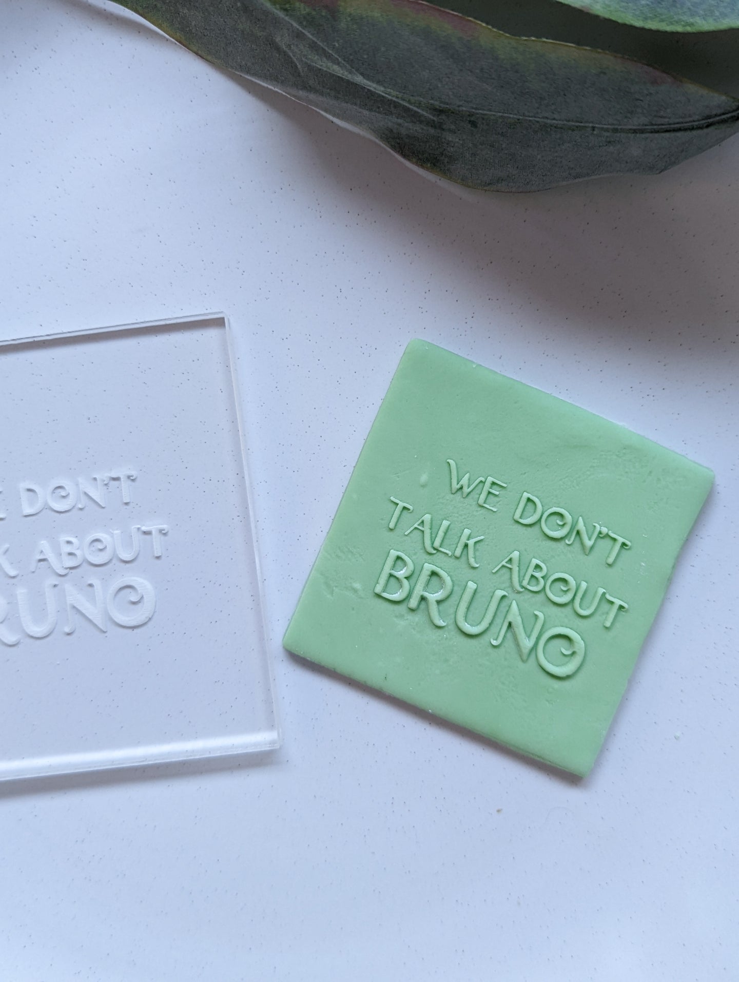 We dont talk about Bruno Fondant debosser