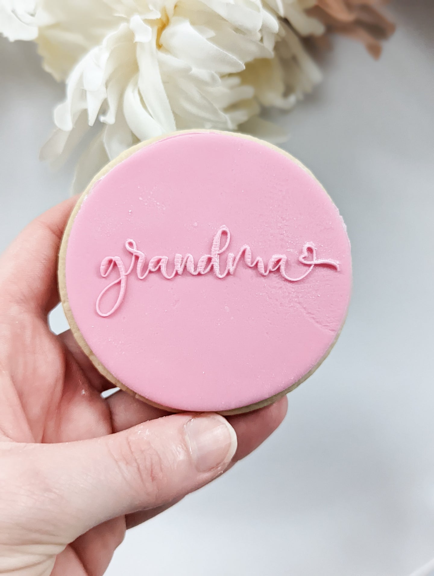 Grandma Fondant debosser