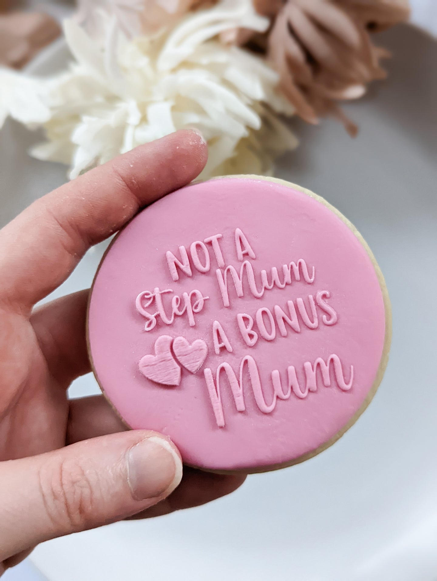 Bonus Mum Fondant debosser