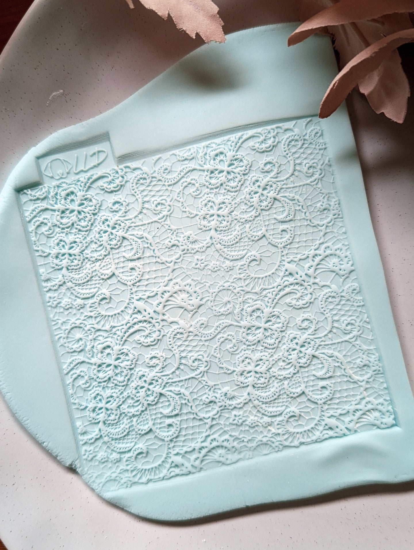 Lace Pattern Fondant Debosser