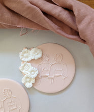 Load image into Gallery viewer, Bride and Bridesmaids Fondant debosser
